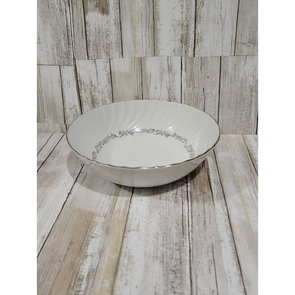 Wentworth Eternity Fine China Japan Large Serving Soup Rim Bowl 8.5"